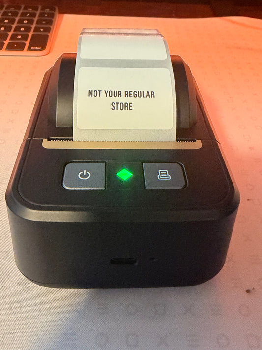 JINYIN N20 Portable Thermal Label Printer – Inkless Bluetooth Barcode & Shipping Label Maker