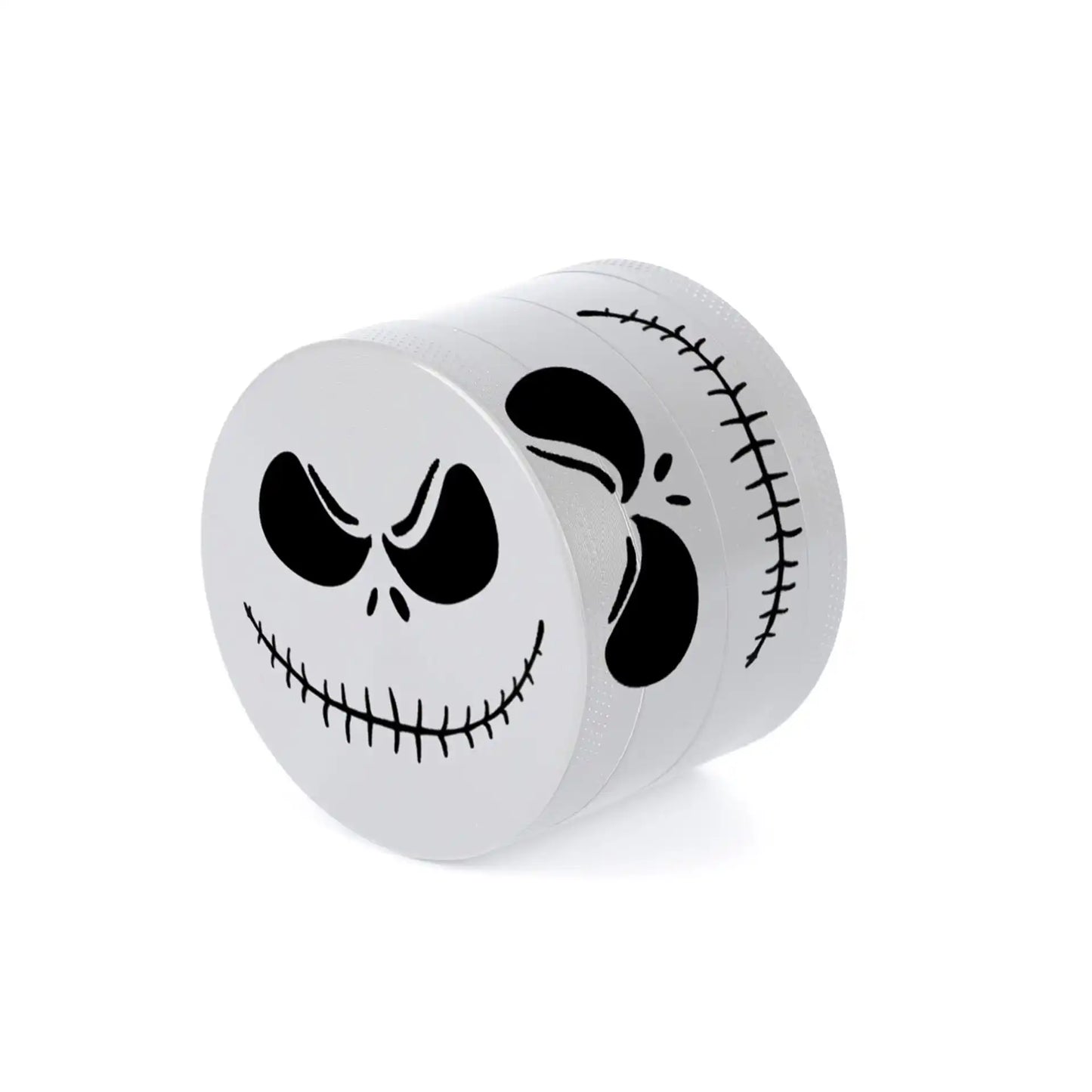 Jack Skellington Herb Grinder β 4-Piece Metal Grinder with Pollen Catcher | Halloween Edition