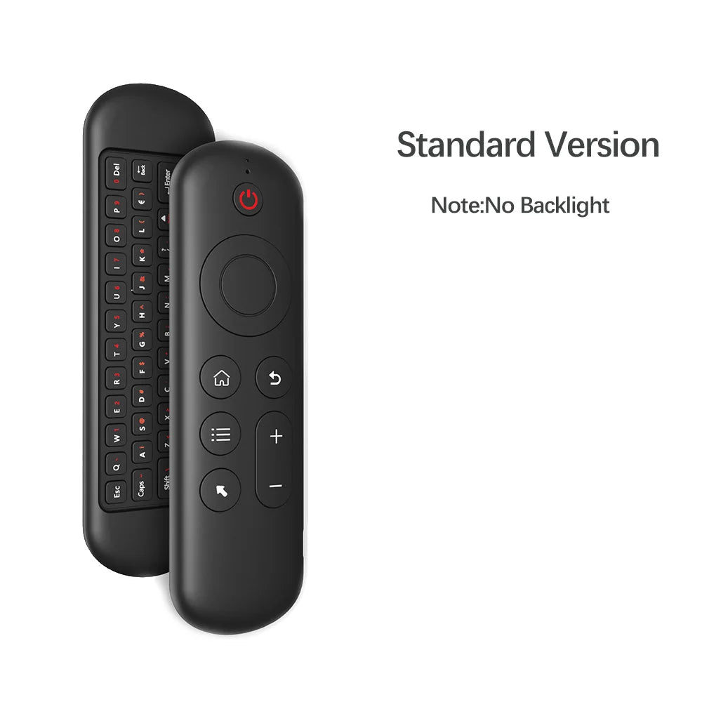 MRSVI M5 Air Mouse Remote Control – 2.4G & Bluetooth Wireless Keyboard with 7-Color Backlit & Gyroscope for Android TV Box & PC
