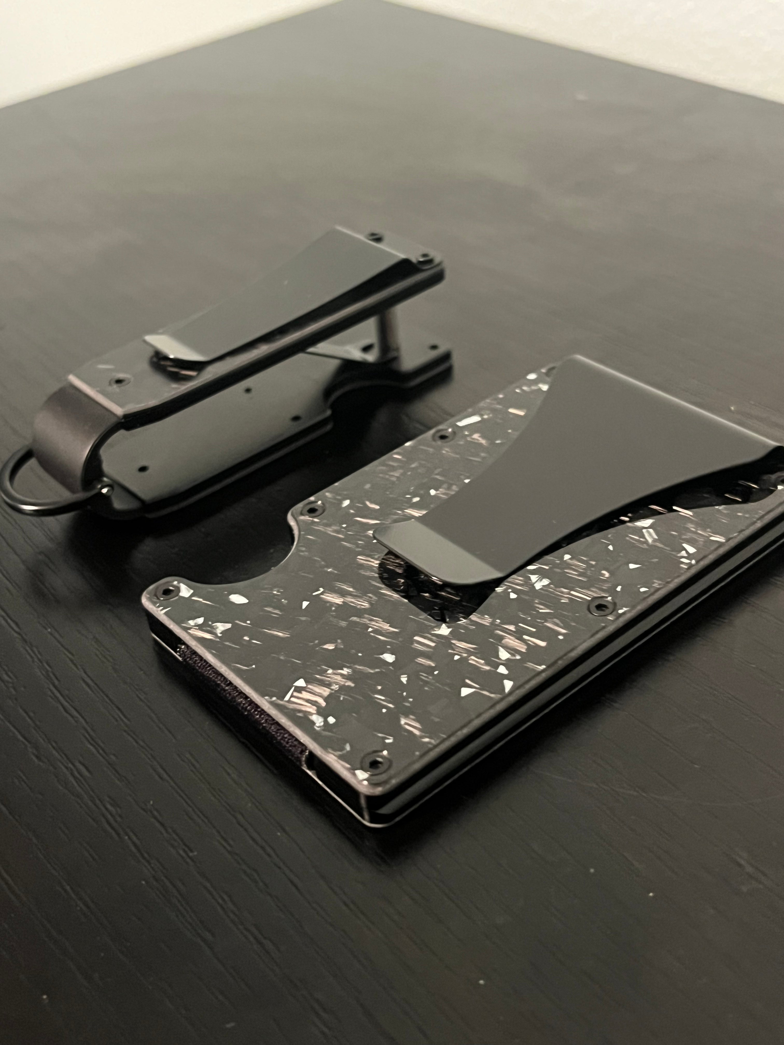 Carbon Fiber Wallet + Key Organizer