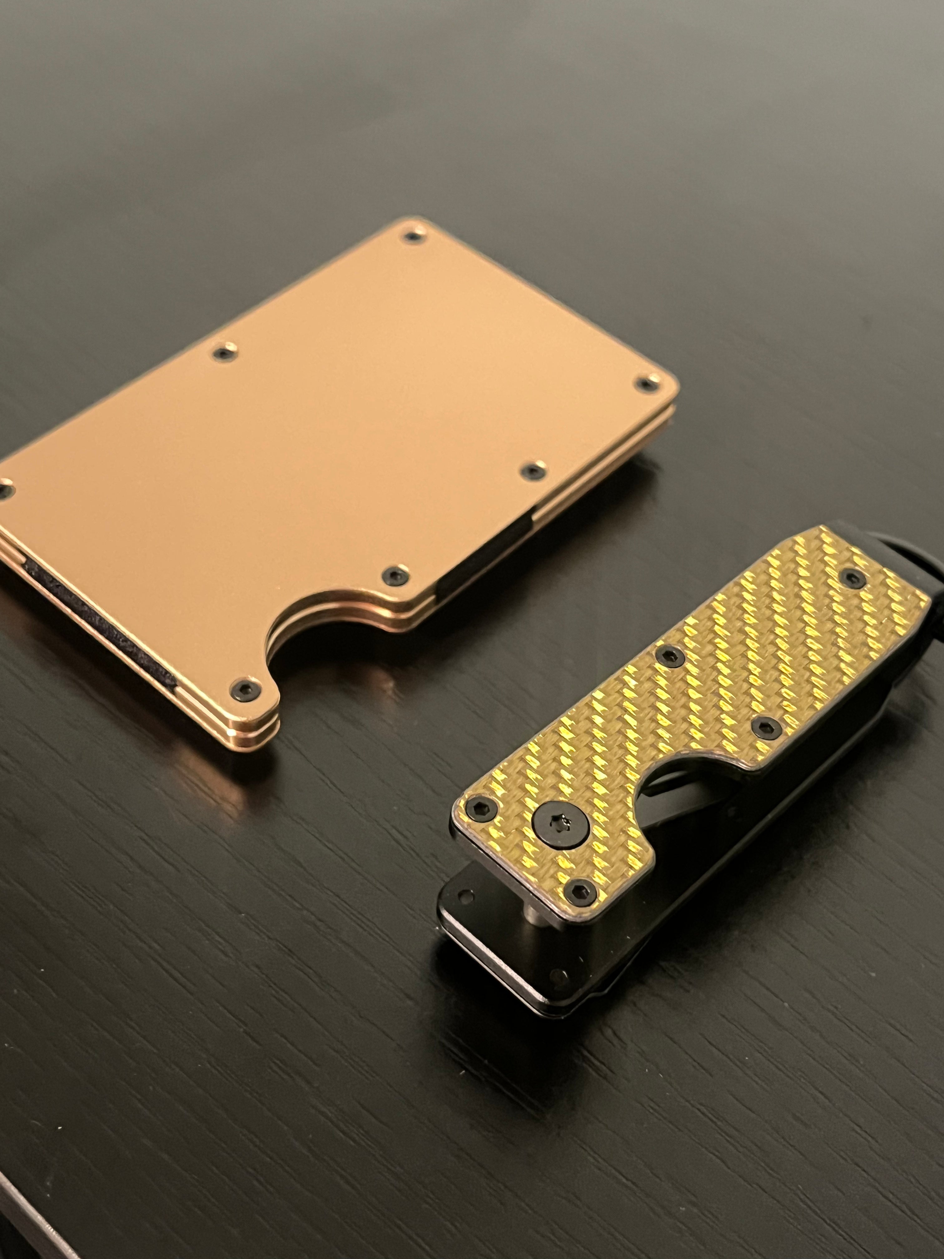 Minimalist Wallet + Key Organizer