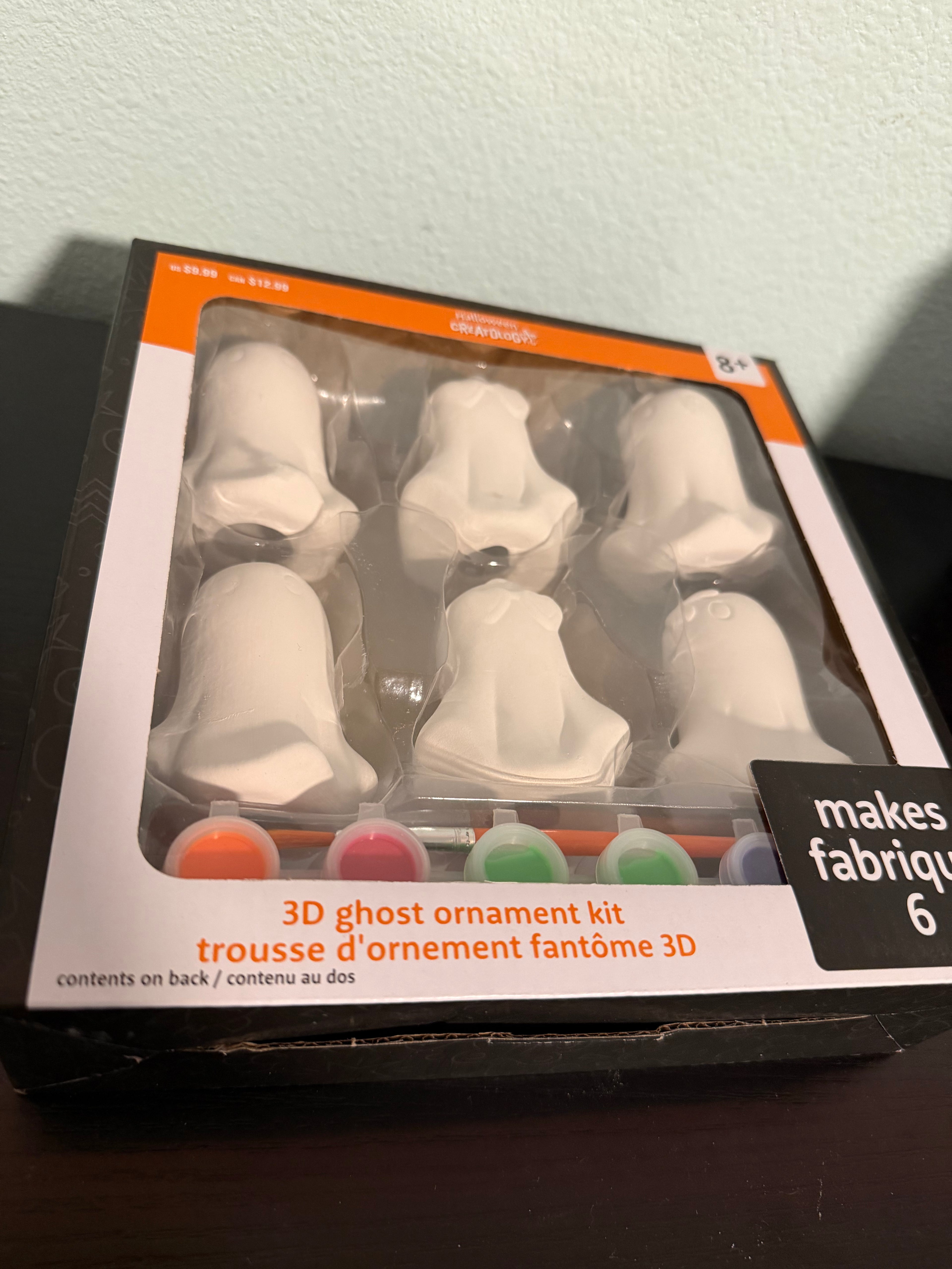 Halloween DIY Art Kit – Paintable Ghosts, Pumpkins & Canvas Set | Not Your Regular Store Exclusive