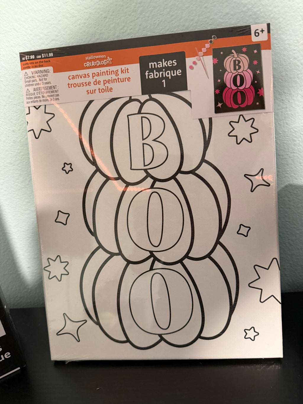 Halloween DIY Art Kit – Paintable Ghosts, Pumpkins & Canvas Set | Not Your Regular Store Exclusive