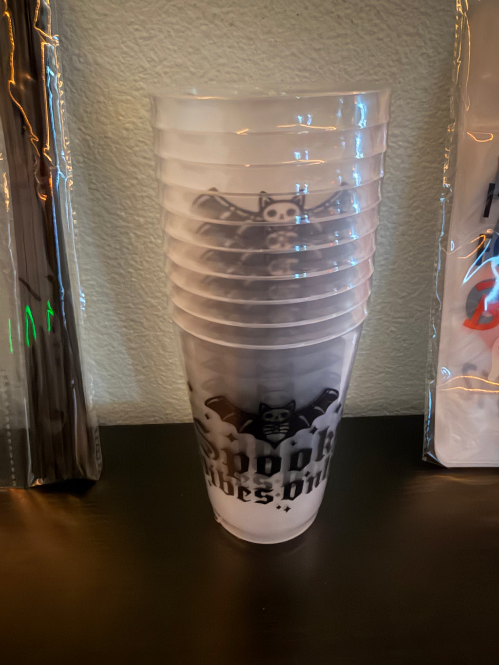 Halloween Party Kit – Spooky Drink Set with LED Coffin Décor & Cups | Not Your Regular Store Exclusive