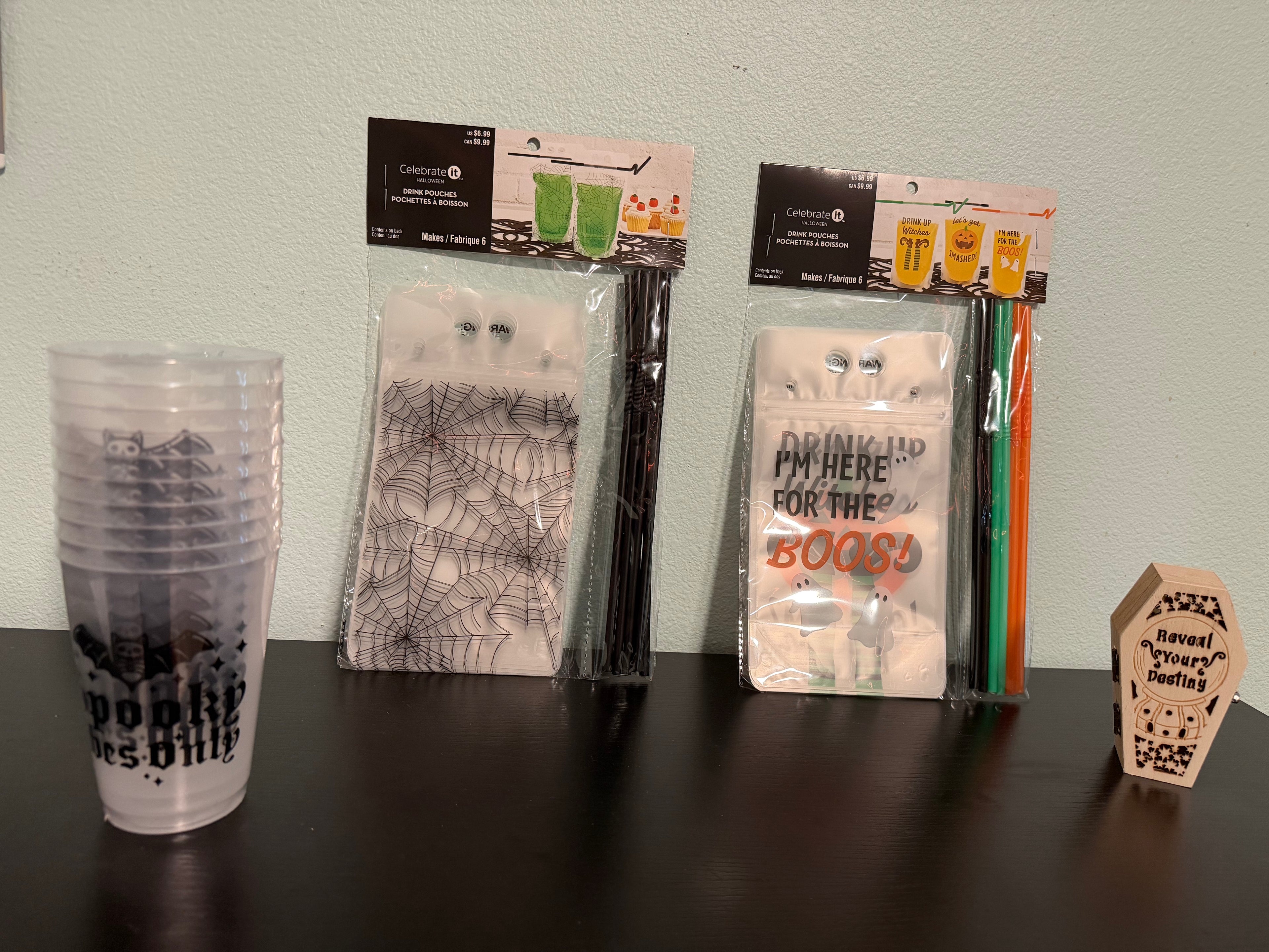 Halloween Party Kit – Spooky Drink Set with LED Coffin Décor & Cups | Not Your Regular Store Exclusive