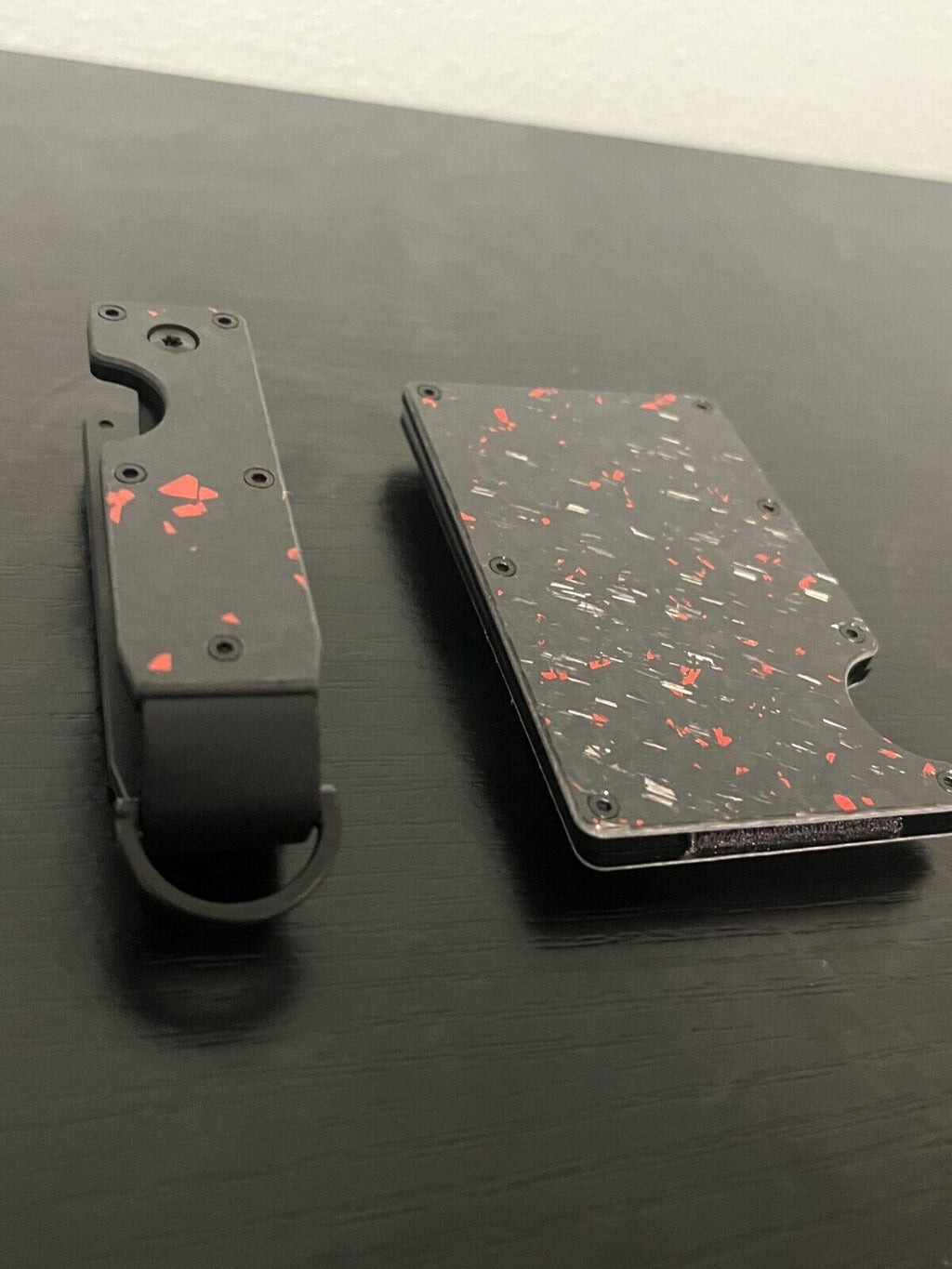 Key Organizer + Carbon Fiber Wallet