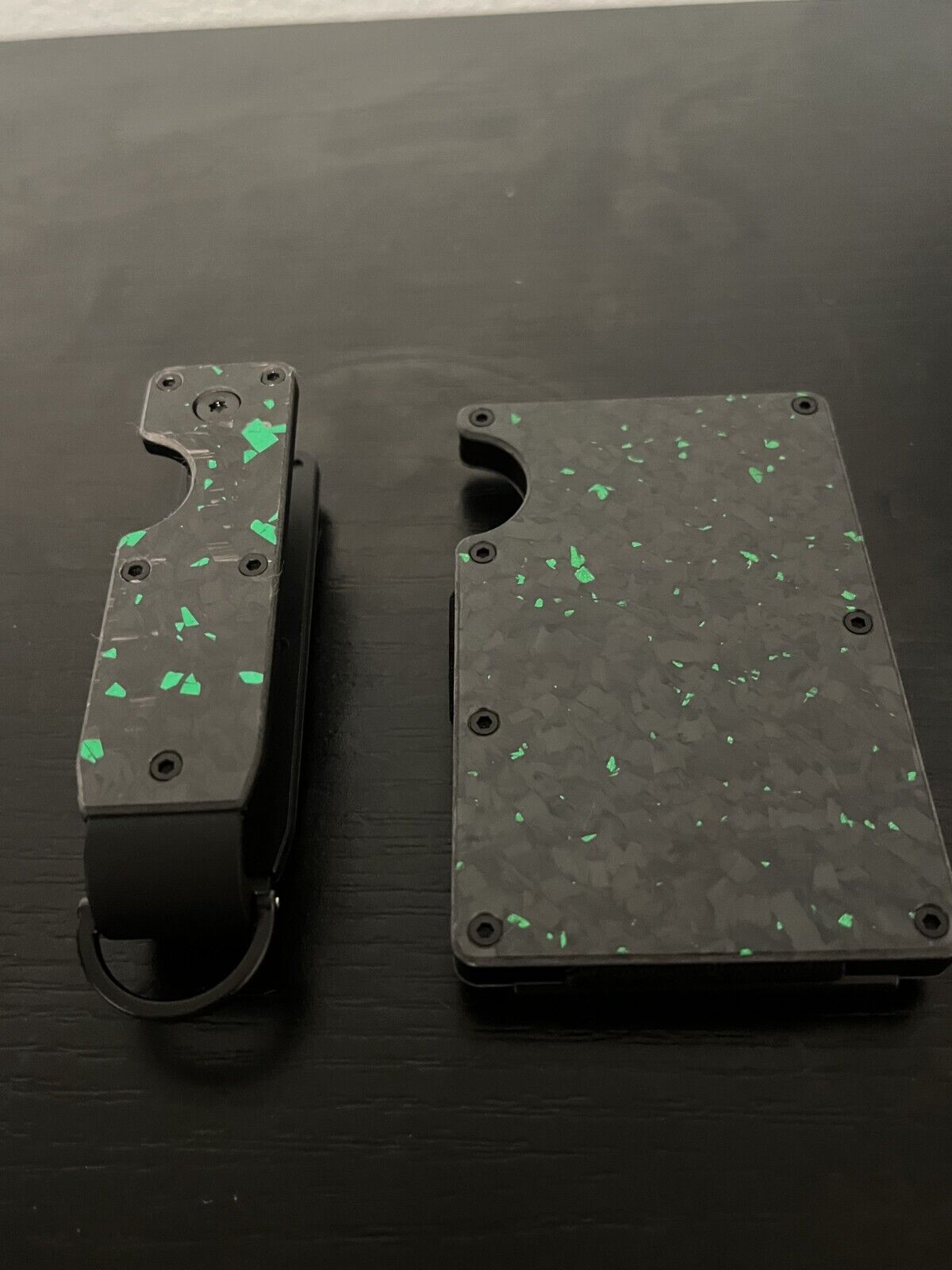 Key Organizer + Carbon Fiber Wallet