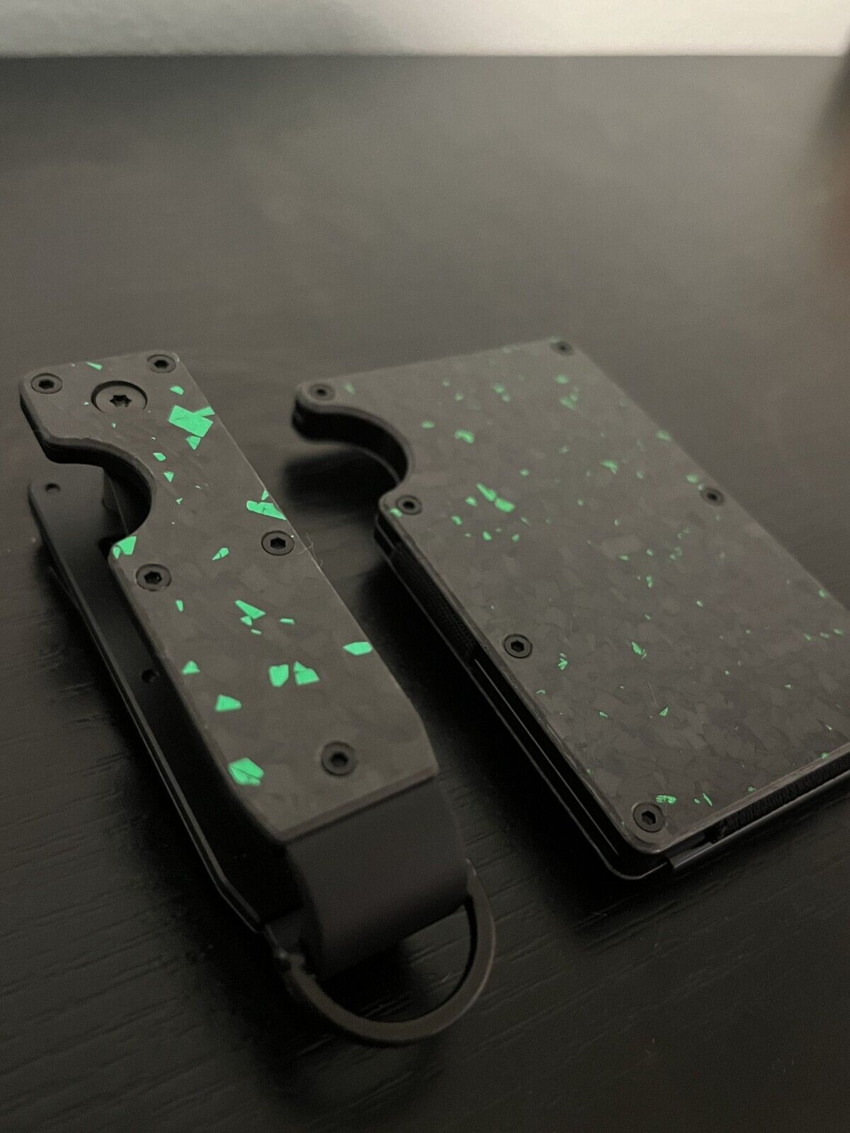 Key Organizer + Carbon Fiber Wallet