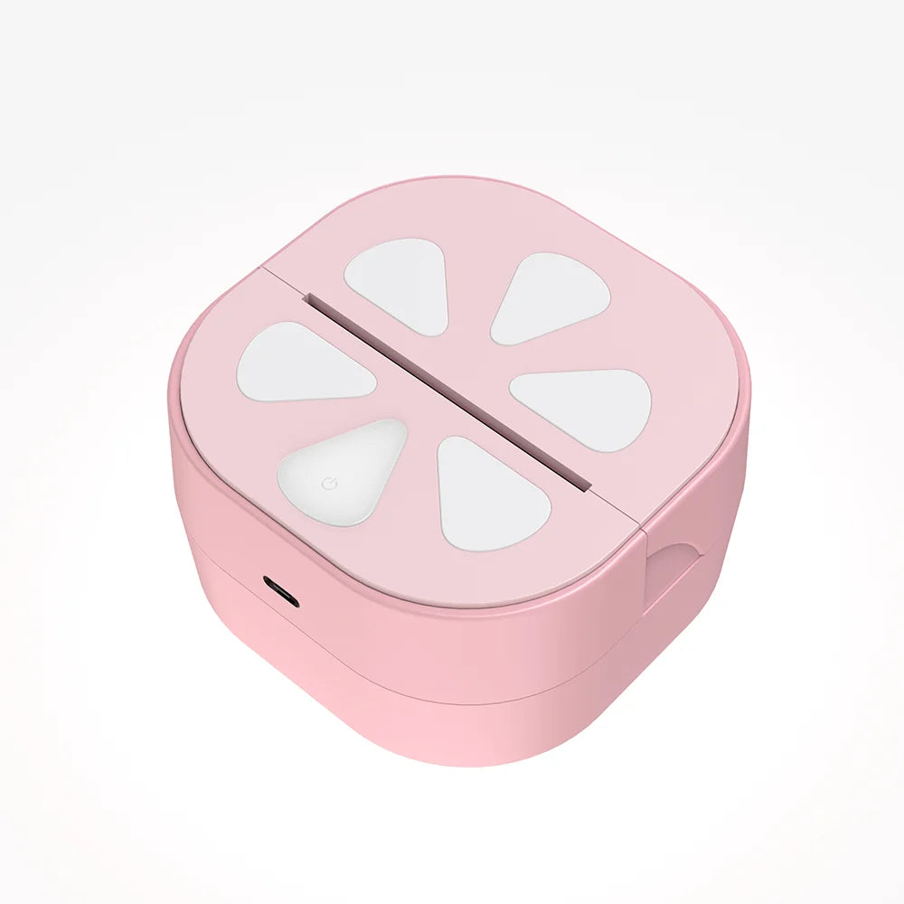 Jiuyin D20 Mini Label Maker – Inkless Bluetooth Label Printer for Classroom, Daycare & School Supplies