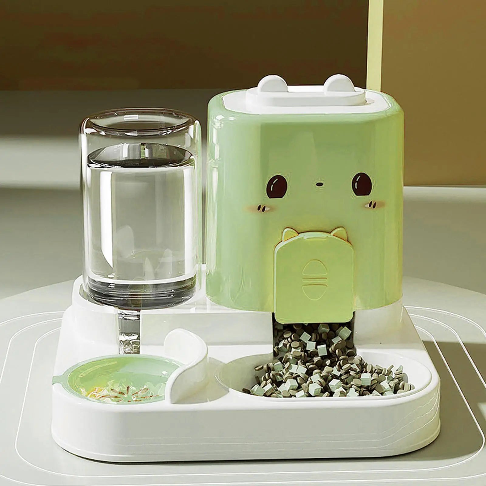 2-in-1 Automatic Cat/Dog Feeder & Water Dispenser
