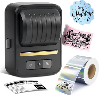 JINYIN N20 Portable Thermal Label Printer – Inkless Bluetooth Barcode & Shipping Label Maker