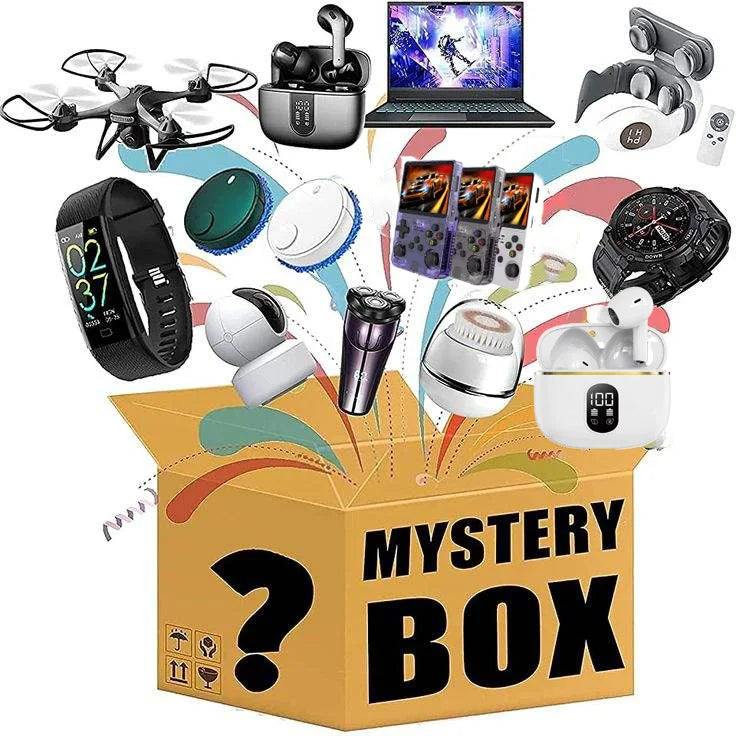 Ultimate Tech Blind/Mystery Box – Random Gadgets, Electronics & Mystery Surprises. Perfect for Christmas/Holiday Season!