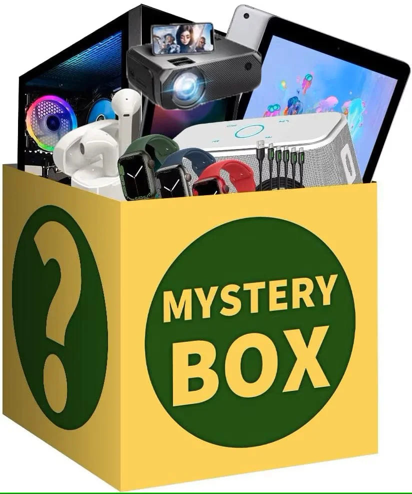 Ultimate Tech Blind/Mystery Box – Random Gadgets, Electronics & Mystery Surprises. Perfect for Christmas/Holiday Season!