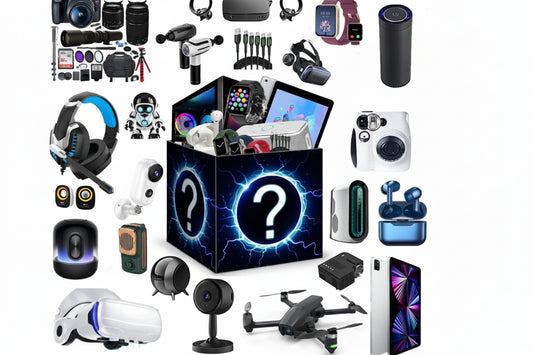 Mystery Tech Surprise Box – Random Electronics Bundle | Smartwatch, Phone, Laptop & More