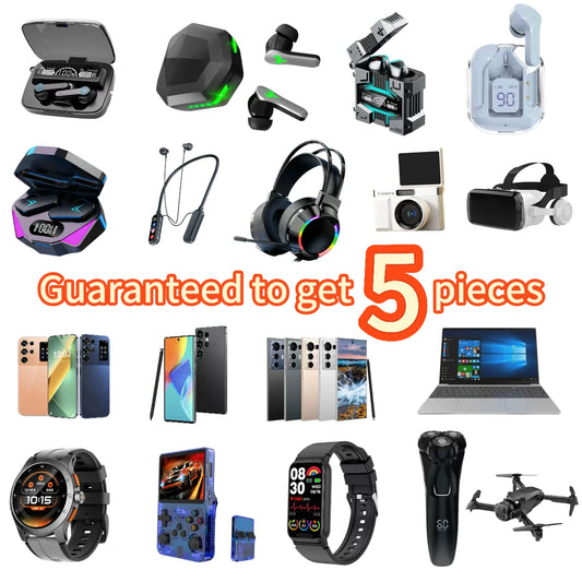 Super Electronics Mystery Box – 5 Surprise Items | Perfect Tech Gift