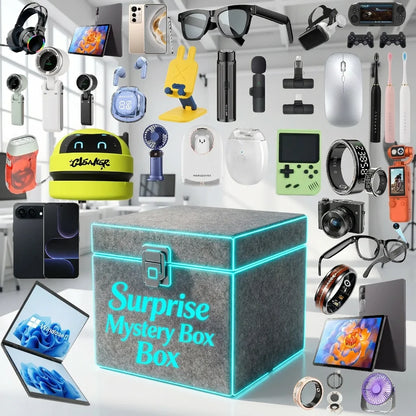 2-Piece Tech Mystery Box | Random Electronic Gadgets Surprise Set