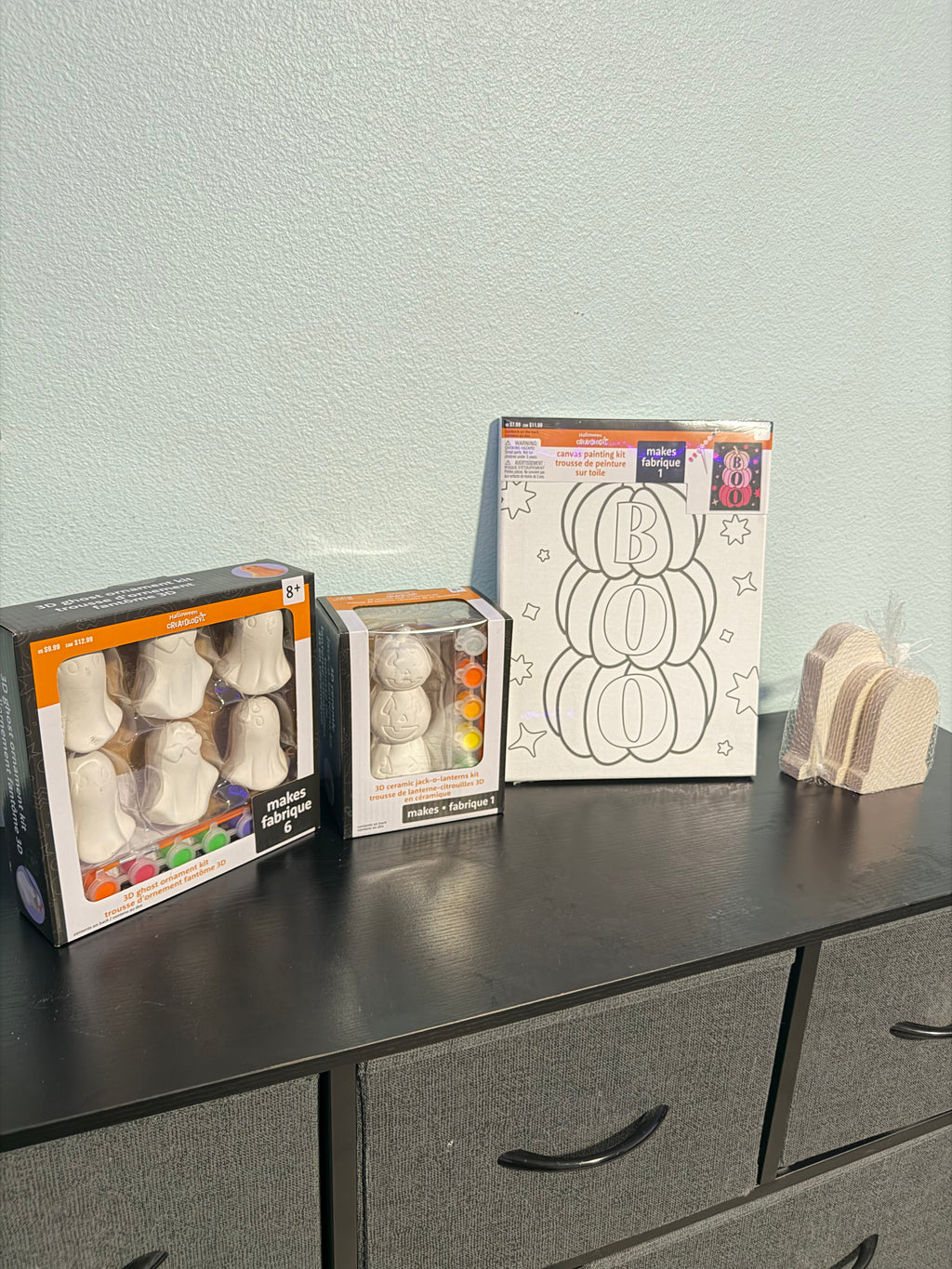 Halloween DIY Art Kit – Paintable Ghosts, Pumpkins & Canvas Set | Not Your Regular Store Exclusive