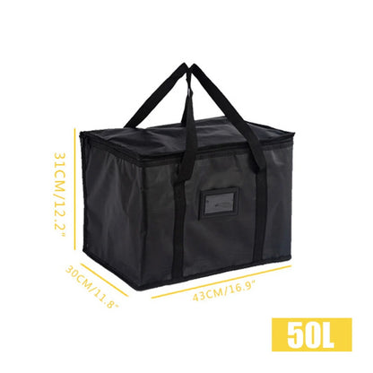 Large Insulated Cooler Tote – Leakproof Thermal Food Bag for Camping, Beach & Picnics