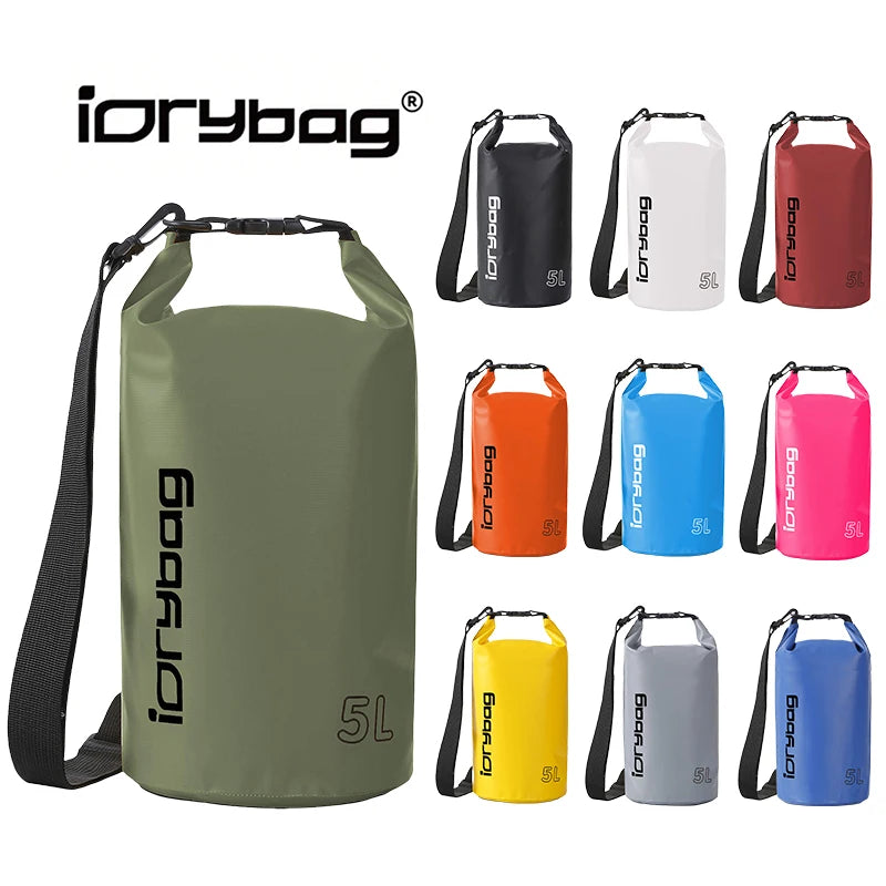 Waterproof Dry Bag Backpack – 2L to 20L | Kayaking, Rafting & Beach