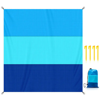 Large Sandproof Beach Blanket & Waterproof Picnic Mat