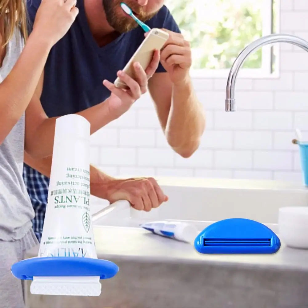 Toothpaste Tube Squeezer – 6-Pack Plastic Tube Roller & Dispenser