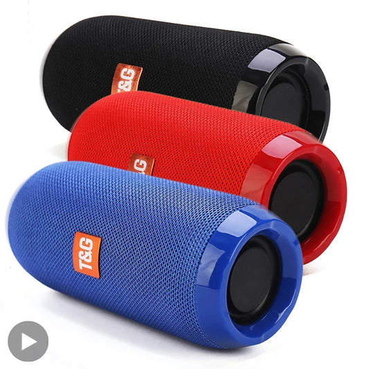 T&G Portable Bluetooth Speaker with AUX, USB & TWS