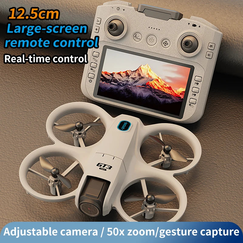 8K HD Camera Drone – 2-Axis Gimbal, Brushless Motor, 23-Min Flight, 9000m Range