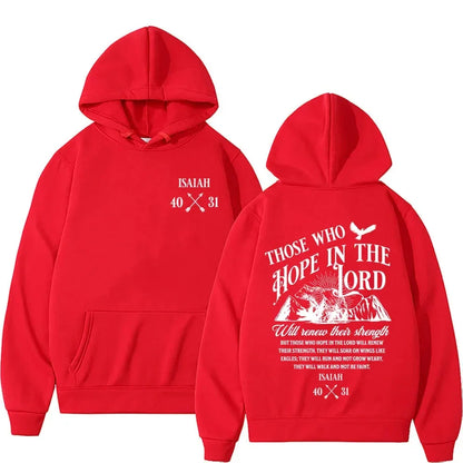 Y2K Jesus Letters Print Hoodie – Fleece Warm Streetwear Sweatshirt