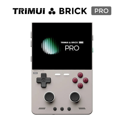 TRIMUI BRICK PRO Retro Handheld Game Console – 3.95" IPS, 5000mAh, Up to 13,000 Games