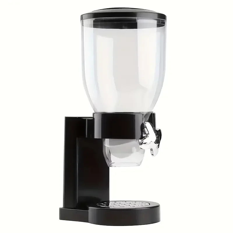 Large Capacity Control Cereal Dispenser - Easy to Operate, Adjustable Portion Control, and Mess-Free Design