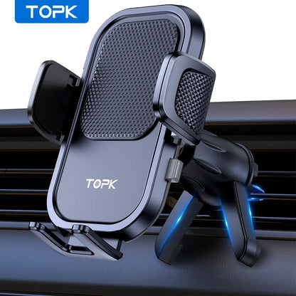 Car Phone Mount/Holder – Air Vent Mount, 360° Rotation, One-Hand Operation
