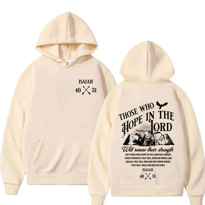 Y2K Jesus Letters Print Hoodie – Fleece Warm Streetwear Sweatshirt