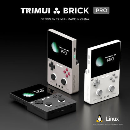 TRIMUI BRICK PRO Retro Handheld Game Console – 3.95" IPS, 5000mAh, Up to 13,000 Games