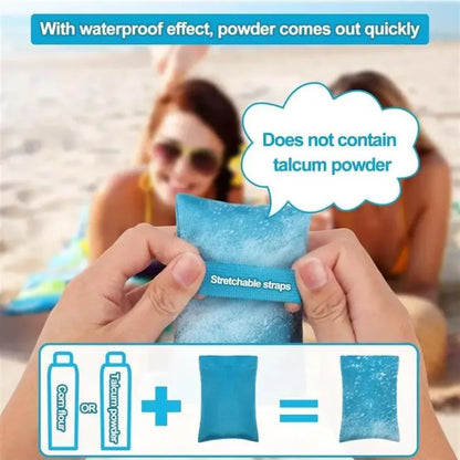 Beach Sand Remover Mitt – Soft Microfiber Sand-Off Pad for Adults & Kids