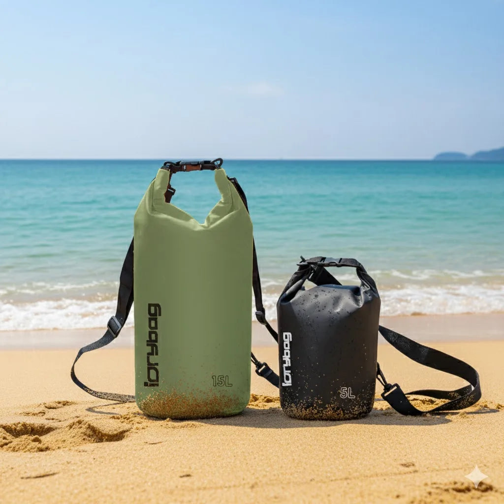 Waterproof Dry Bag Backpack – 2L to 20L | Kayaking, Rafting & Beach