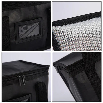 Large Insulated Cooler Tote – Leakproof Thermal Food Bag for Camping, Beach & Picnics