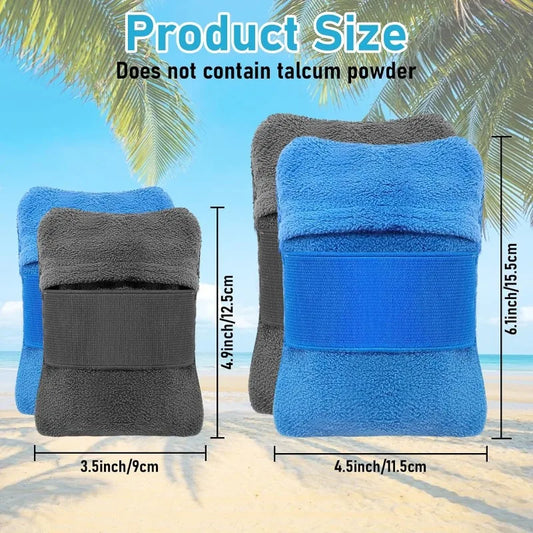 Beach Sand Remover Mitt – Soft Microfiber Sand-Off Pad for Adults & Kids