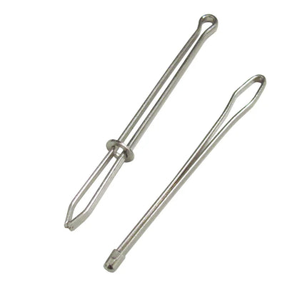 Metal Drawstring Threader & Cord Lock Clip Set – Open & Closed Style