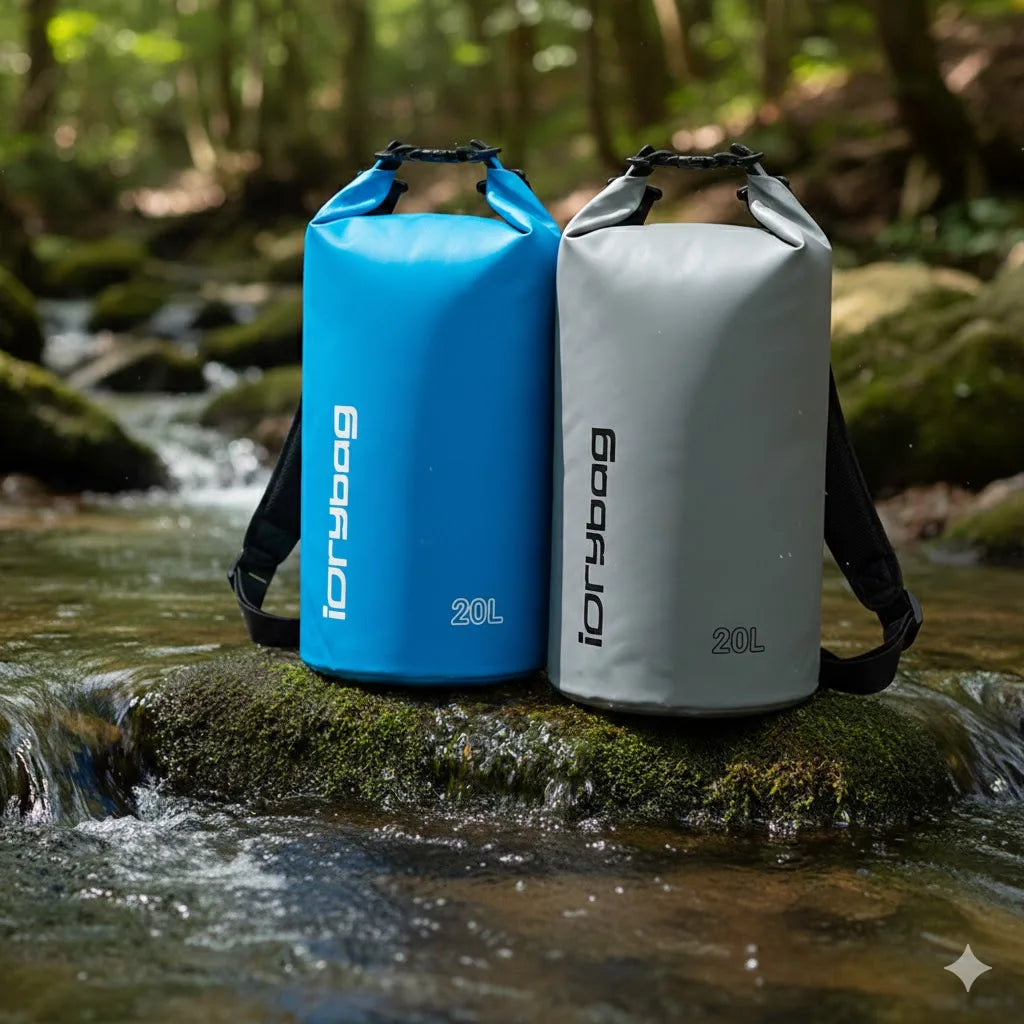 Waterproof Dry Bag Backpack – 2L to 20L | Kayaking, Rafting & Beach