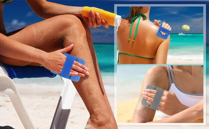 Beach Sand Remover Mitt – Soft Microfiber Sand-Off Pad for Adults & Kids