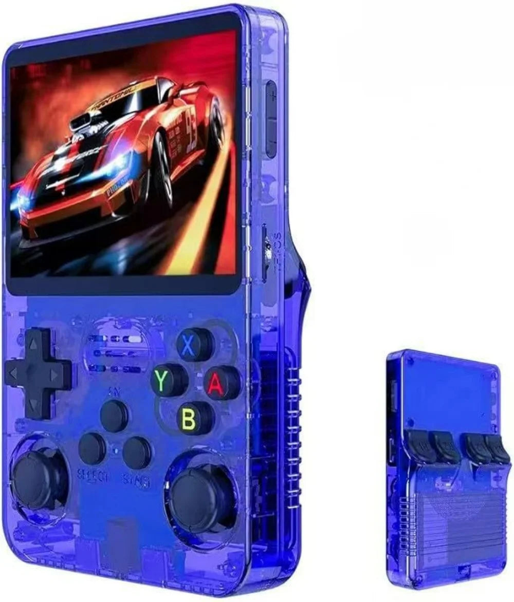 Handheld Retro Game Console – 15,000+ Games, 3.5" HD Display, Linux EmuELEC