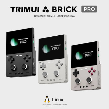 TRIMUI BRICK PRO Retro Handheld Game Console – 3.95" IPS, 5000mAh, Up to 13,000 Games