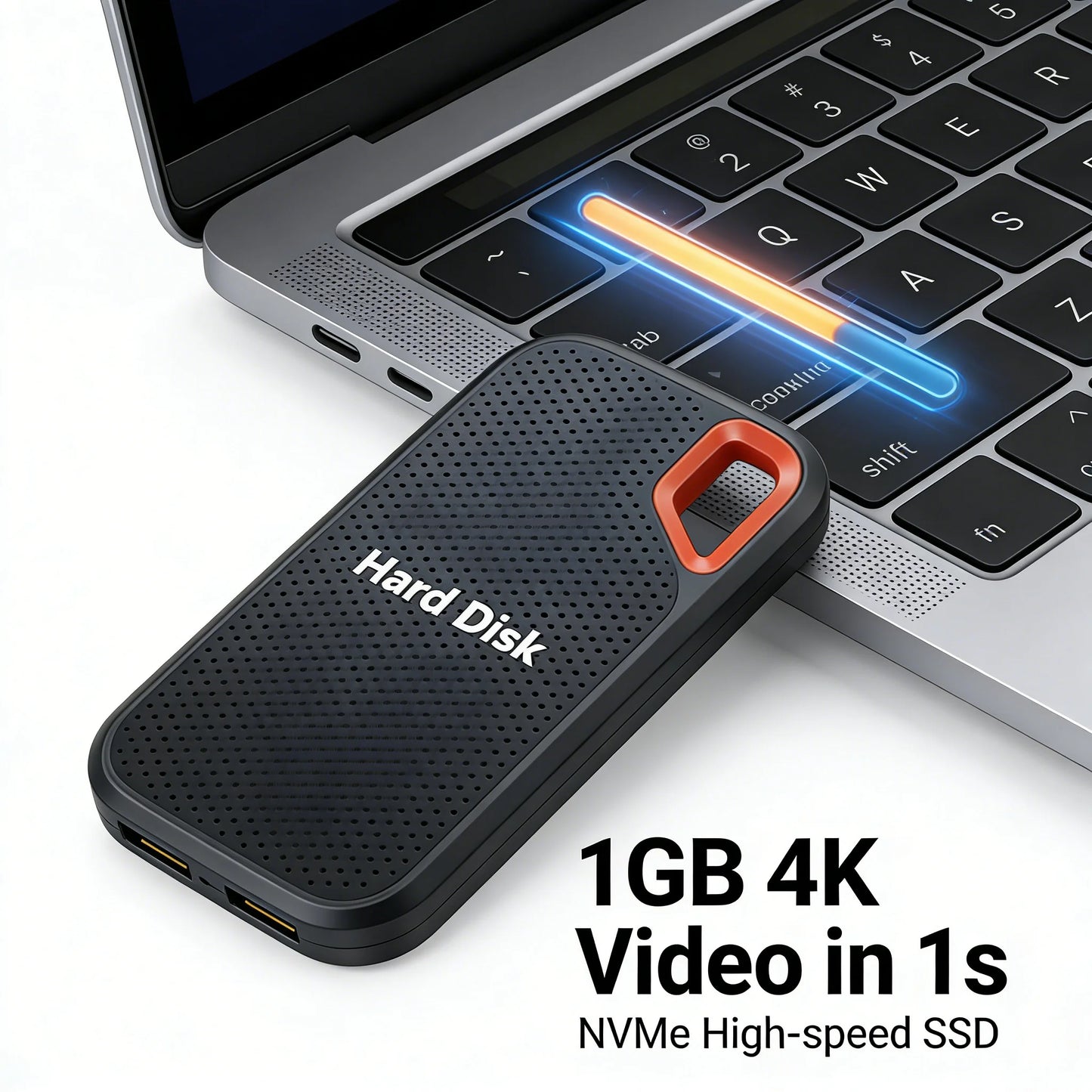 Portable External SSD | USB 3.2 Fast Transfer | 1TB to 128TB