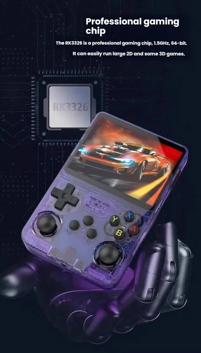 Handheld Retro Game Console – 15,000+ Games, 3.5" HD Display, Linux EmuELEC