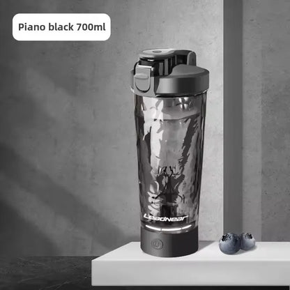 Electric Shaker Bottle – USB Rechargeable Protein Mixer Cup (450ml–630ml)