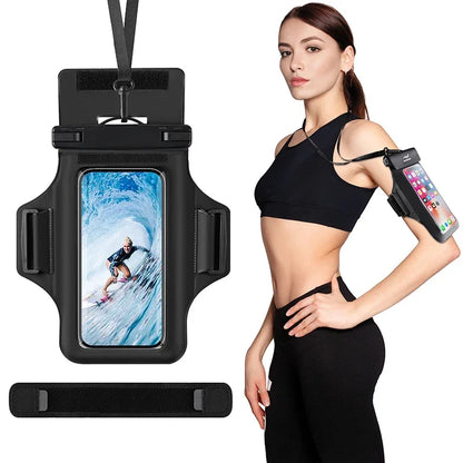 Waterproof Phone Pouch & Adjustable Armband