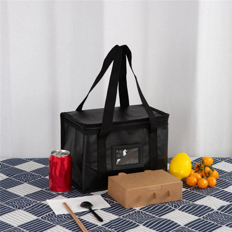 Large Insulated Cooler Tote – Leakproof Thermal Food Bag for Camping, Beach & Picnics