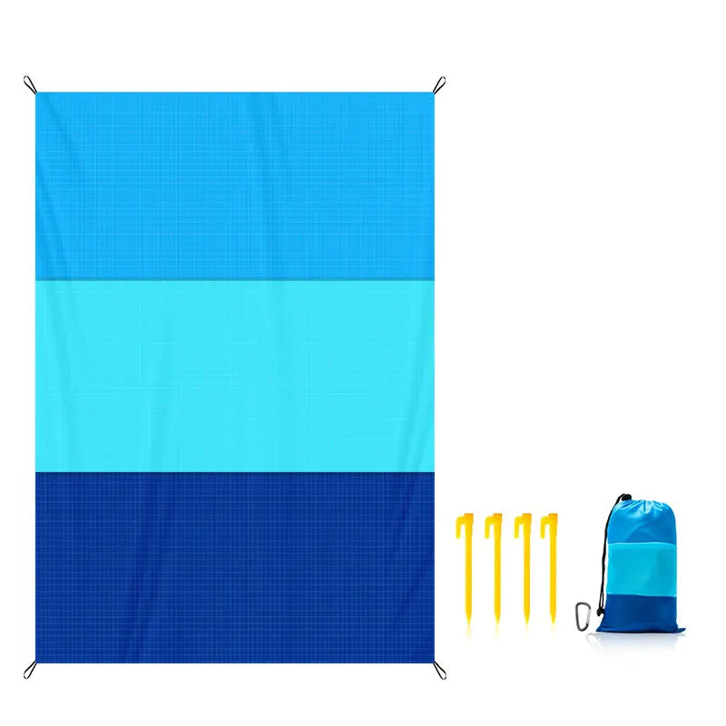 Large Sandproof Beach Blanket & Waterproof Picnic Mat