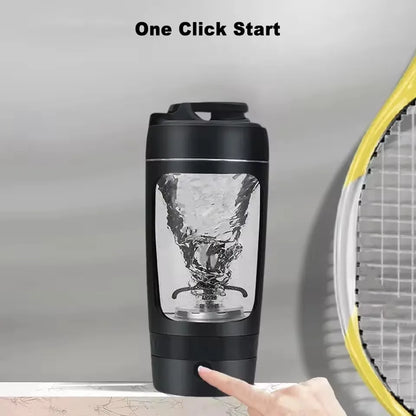Electric Shaker Bottle – USB Rechargeable Protein Mixer Cup (450ml–630ml)