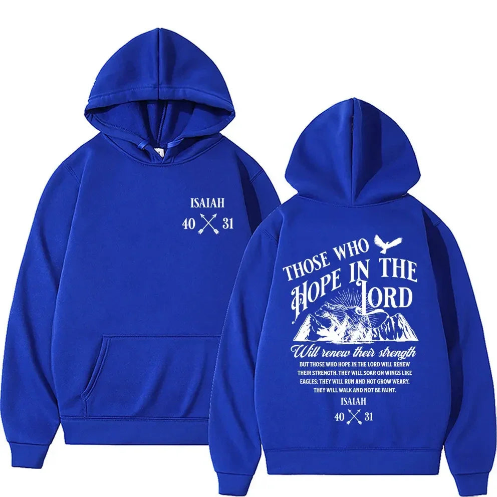 Y2K Jesus Letters Print Hoodie – Fleece Warm Streetwear Sweatshirt